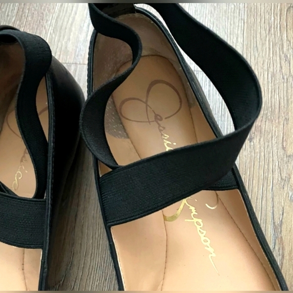 Jessica Simpson Black Ballet Flats Size 5M - Picture 8 of 9